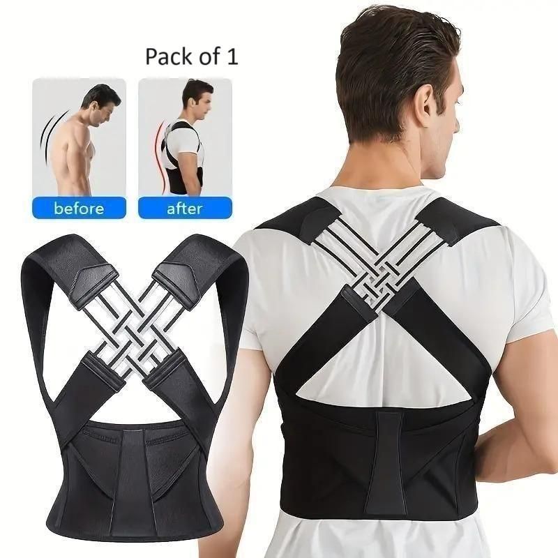 Adjustable Back Posture Corrector/ Slouching Relieve Pain Belt Men & Woman